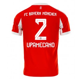 Bayern Munich Dayot Upamecano #2 Thuis tenue 2025-26 Korte Mouw